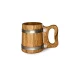 Drewniany kubek 1 L