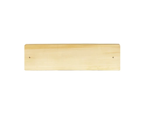 Wieszak na ubrania z 3 haczykami z drewna lipowego