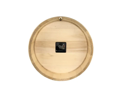 Zegar z drewna lipowego "Sauna" D300 mm