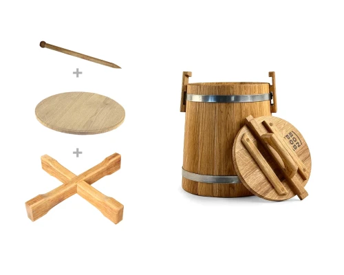 Dębowy pojemnik 3 l